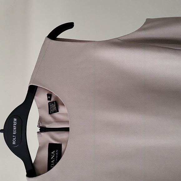 Vintage Dana Buchman Structured Fitted Crewneck Top - Picture 2 of 8